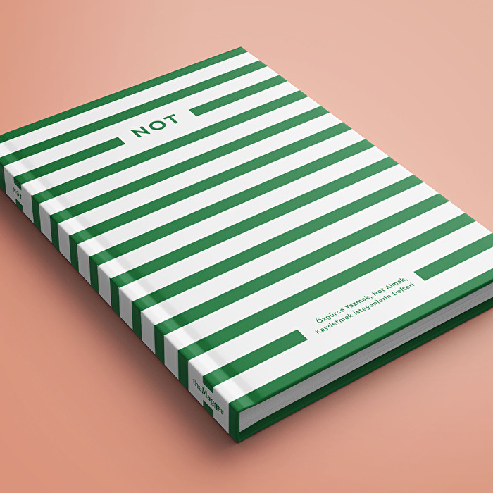 THE MAGGER Not - Striped Forest / Çizgisiz Defter